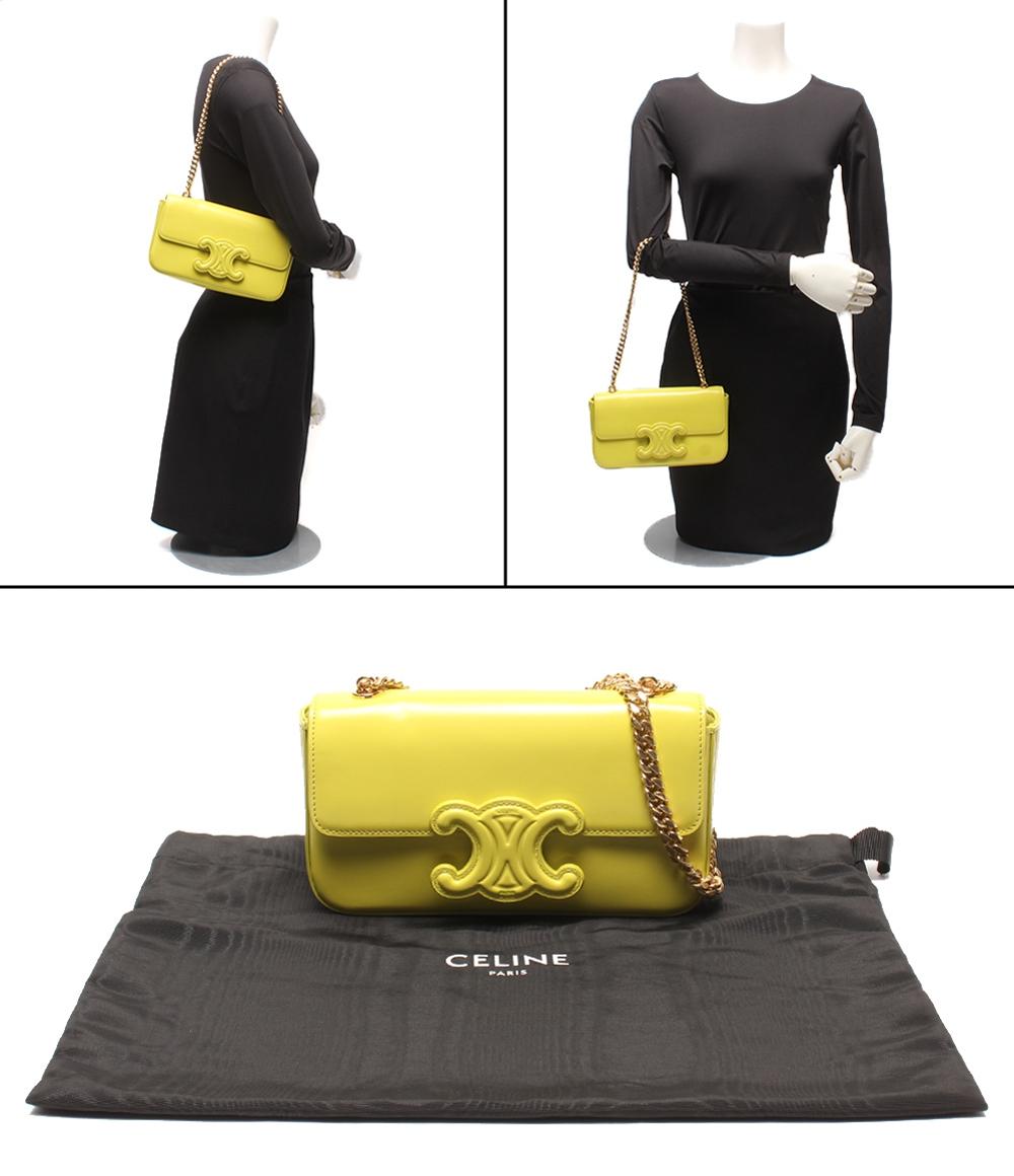 CELINE チェーンショルダーバッグ 肩掛け トリオンフ レディース セリーヌ