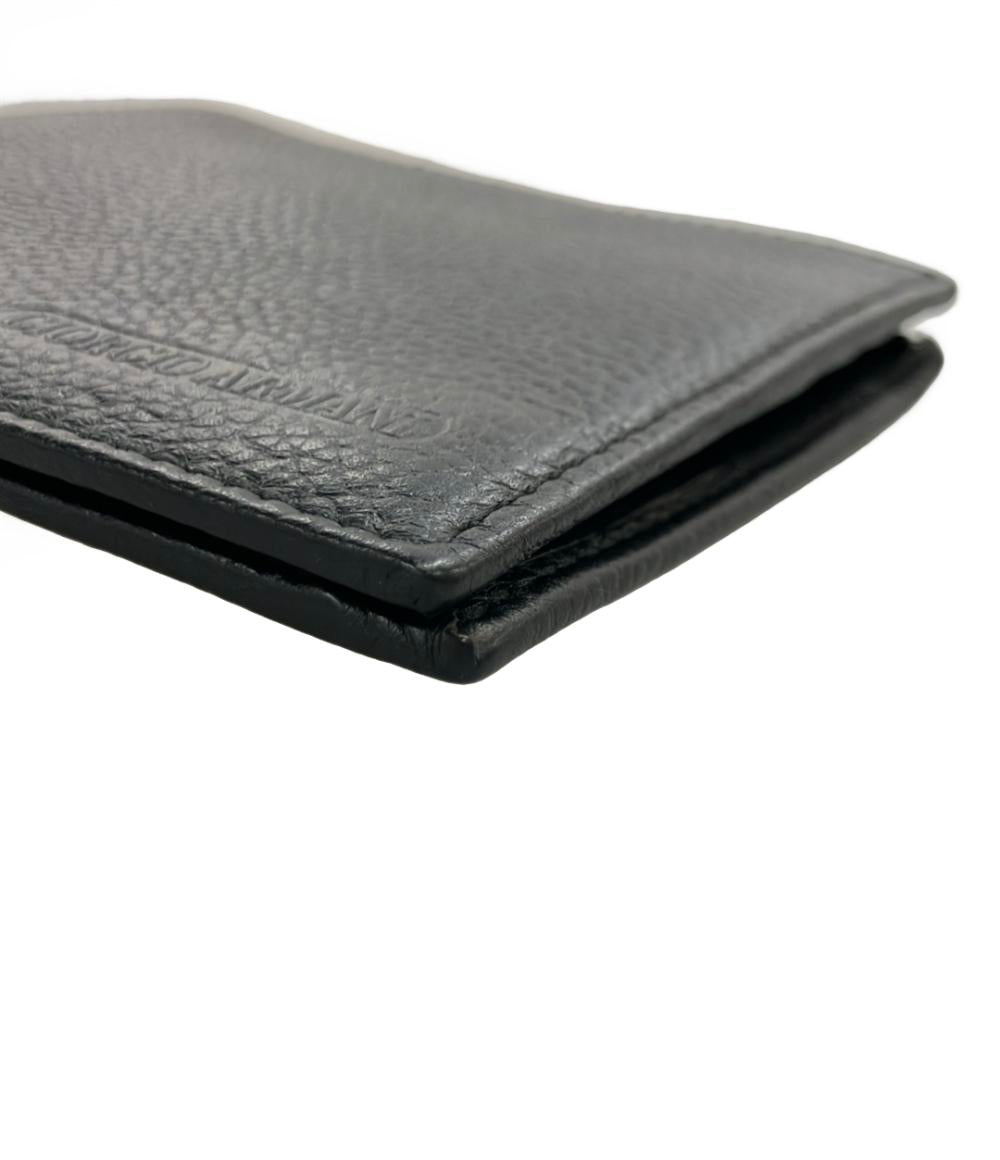 Emporio Armani 二つ折り財布 牛革 メンズ エンポリオ・アルマーニ