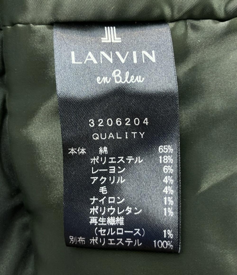 美品 ランバンオンブルー ナイロンジャケット レディース SIZE 38 (M) LANVIN en Bleu