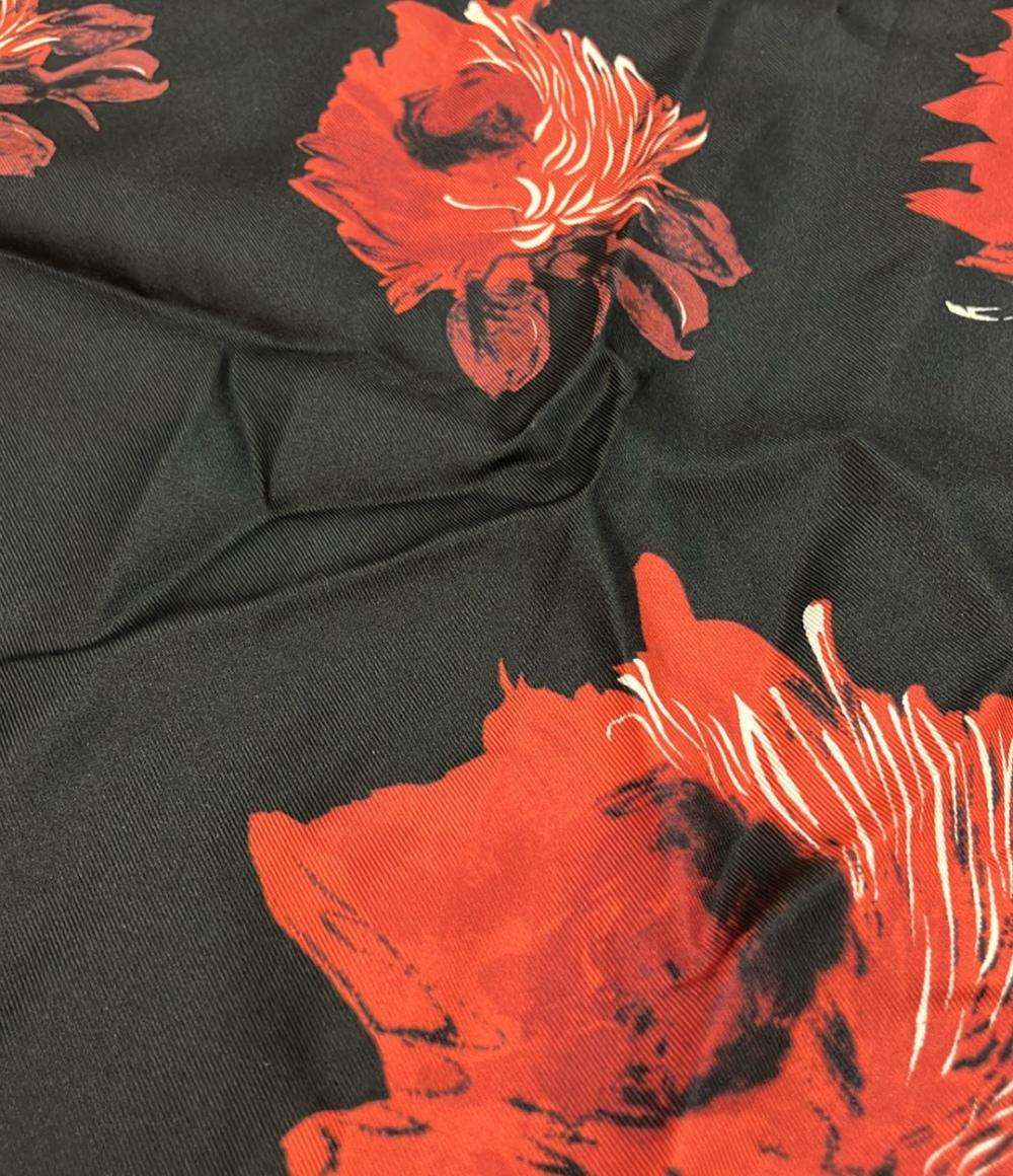 PRADA スカーフ シルク100% 花柄 1FF001 レディース プラダ