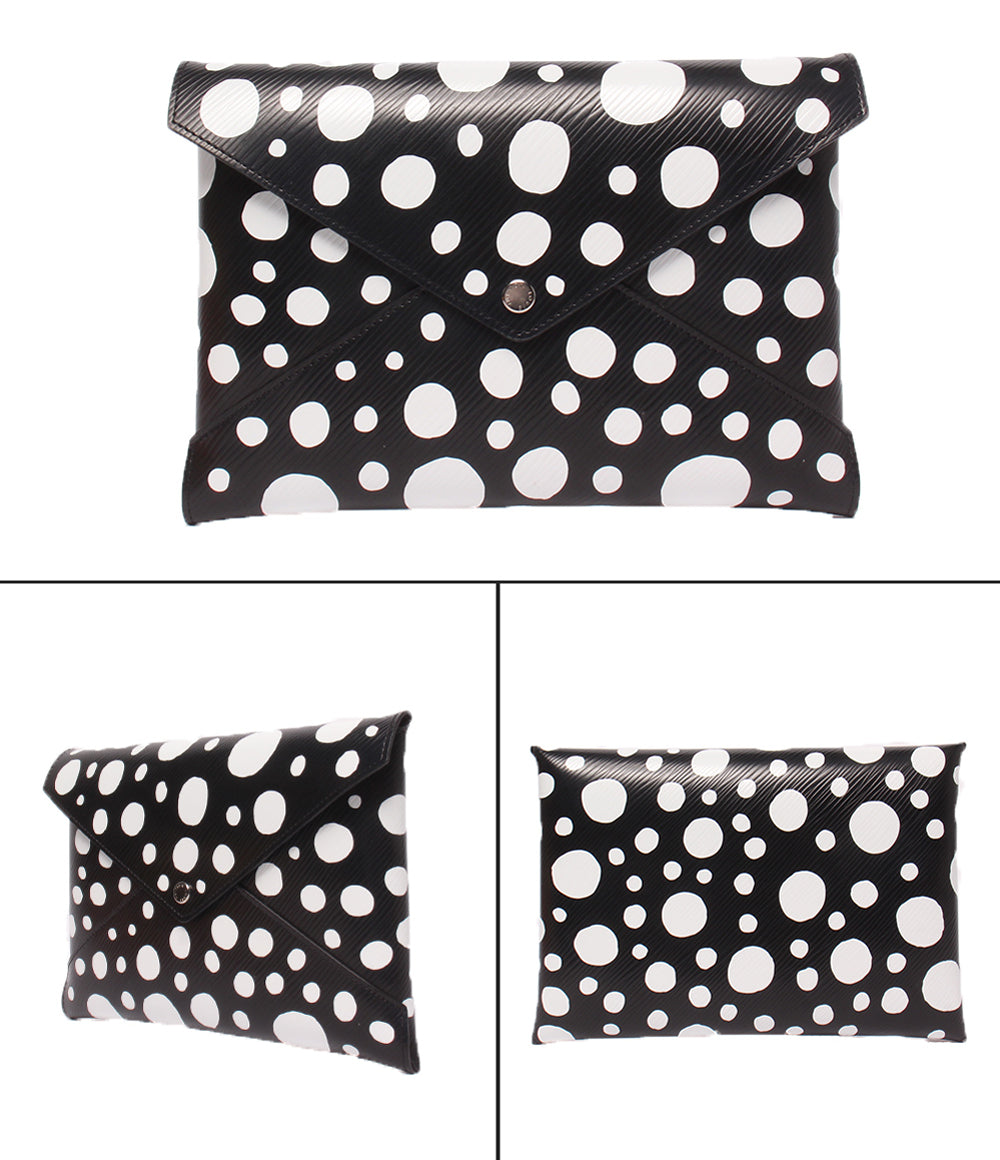 美品 LOUIS VUITTON YAYOI KUSAMA クラッチバッグ ポーチ ポシェット キリガミ エピ M81959 レディース ルイ・ヴィトン 草間彌生