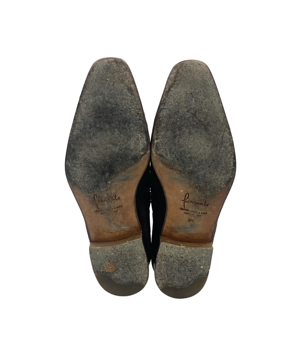 FERRANTE スエードローファー メンズ SIZE 8 1/2 フェランテ