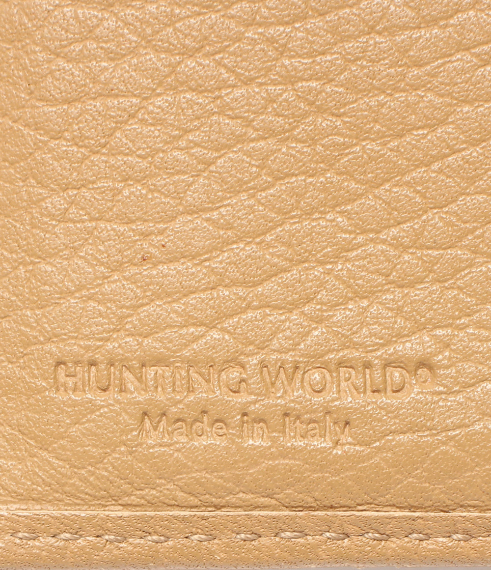 HUNTING WORLD Wホック 二つ折り財布 メンズ レディース ハンティングワールド
