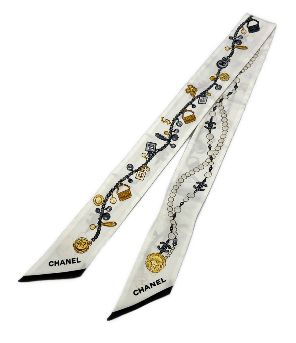 美品 CHANEL スカーフ シルク100% レディース シャネル