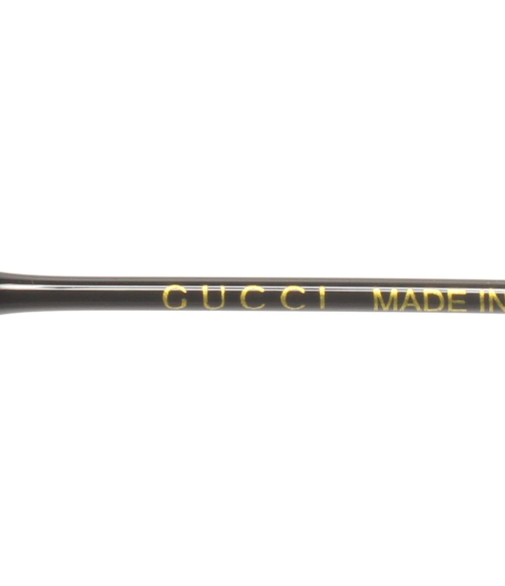 美品 GUCCI 伊達メガネ アイウェア 58□16 スクエアフレーム Asian Fit 001 GG1414O メンズ レディース グッチ