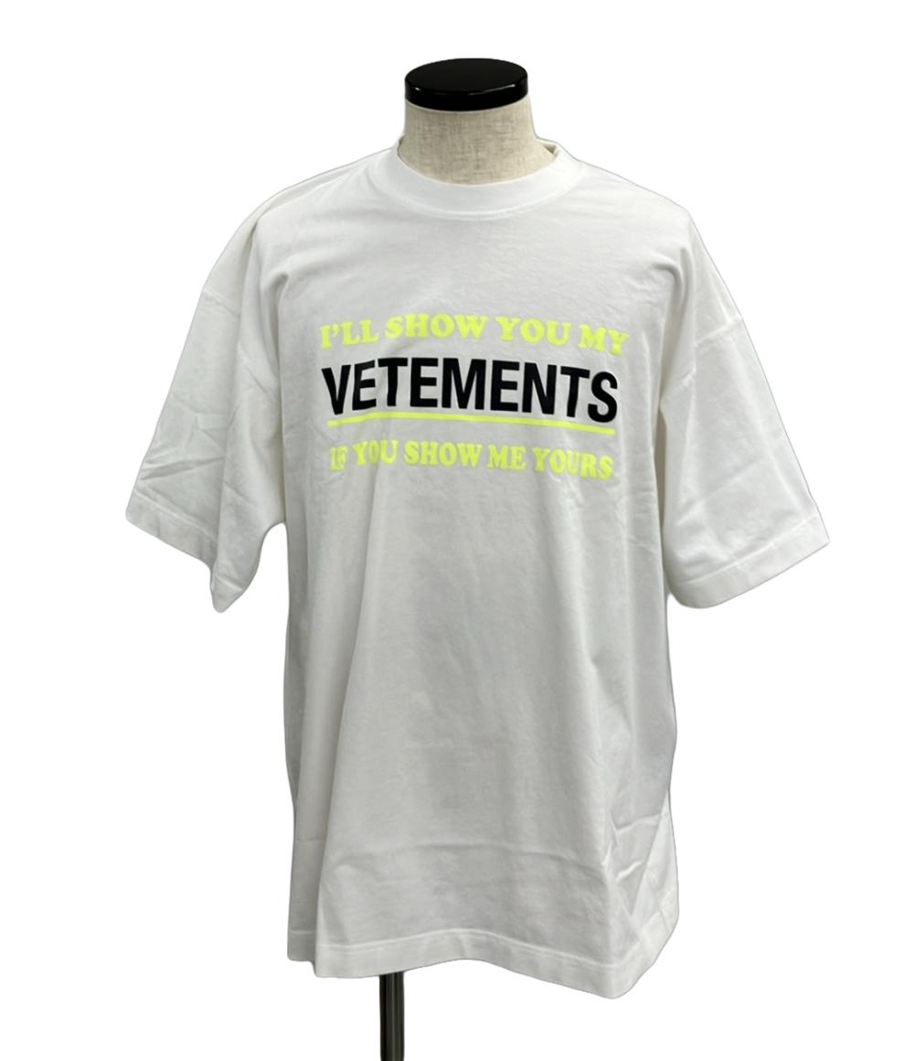 ヴェトモン 半袖Tシャツ 2022AW メンズ SIZE S VETEMENTS