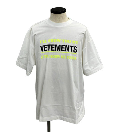 ヴェトモン 半袖Tシャツ 2022AW メンズ SIZE S VETEMENTS