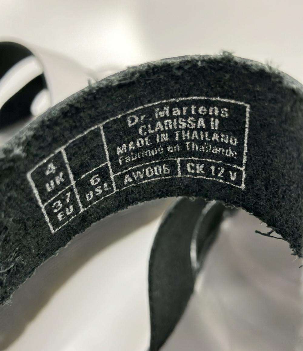 ドクターマーチン ストラップサンダル CLARISSA II SILVER METALLIC CALF SANDALS レディース SIZE UK 4 (M) Dr.Martens