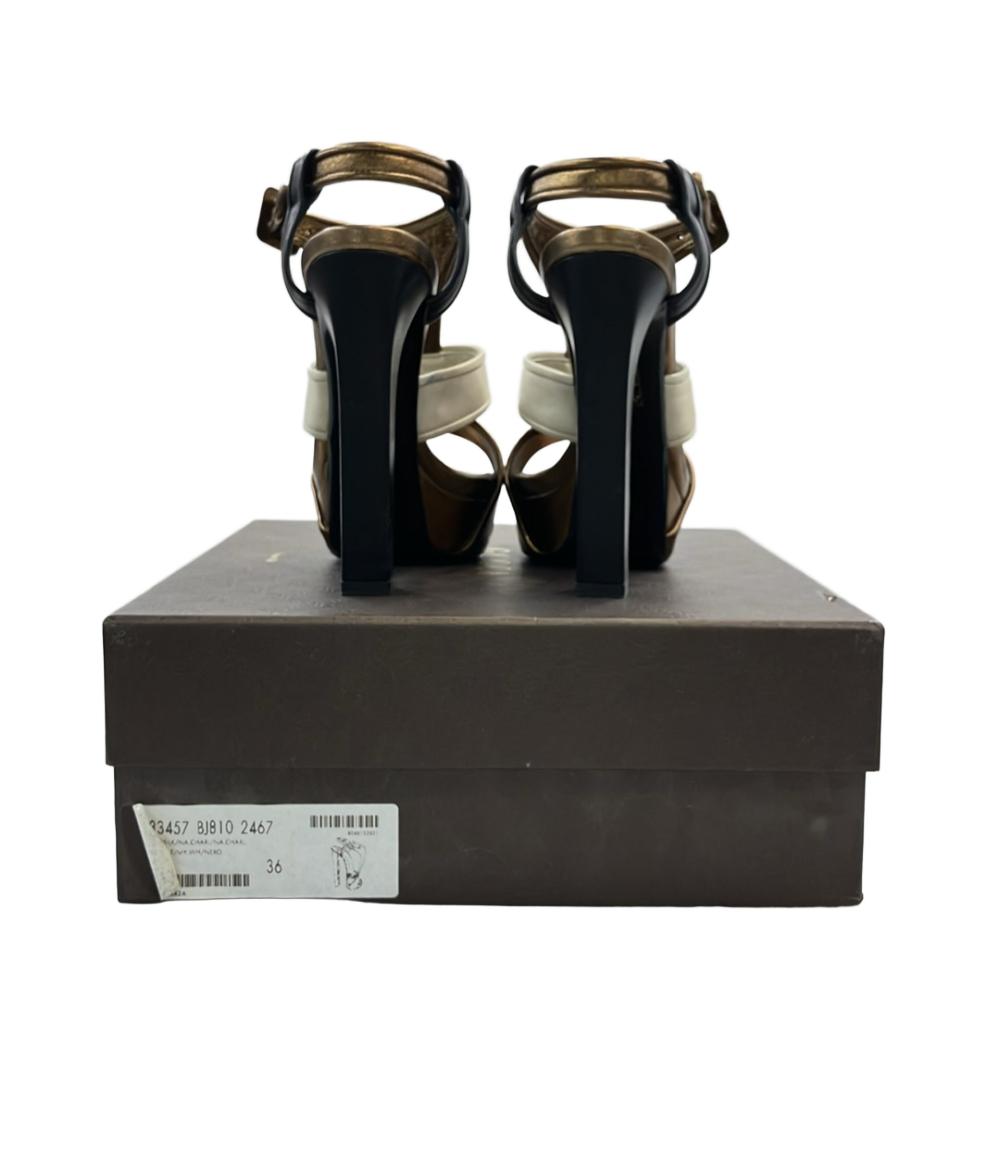 GUCCI レザーストラップサンダル レディース SIZE 36 (23cm) グッチ