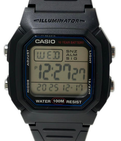 美品 CASIO 腕時計 スタンダード クオーツ W-800H レディース メンズ カシオ