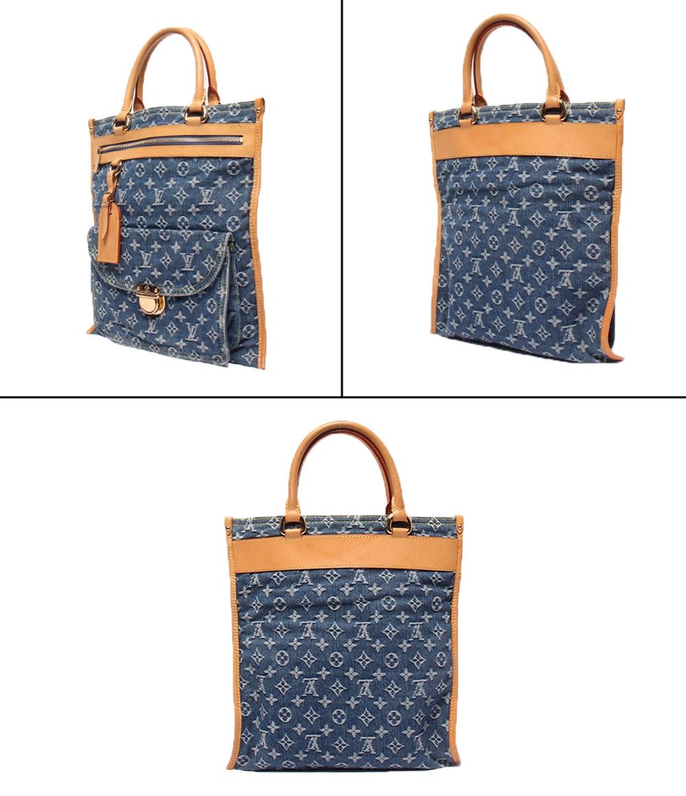 LOUIS VUITTON トートバッグ フラットショッパー モノグラム・デニム M95018 レディース メンズ ルイ・ヴィトン