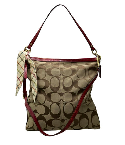 COACH 2wayハンドバッグ ショルダーバッグ シグネチャー F13007 レディース コーチ