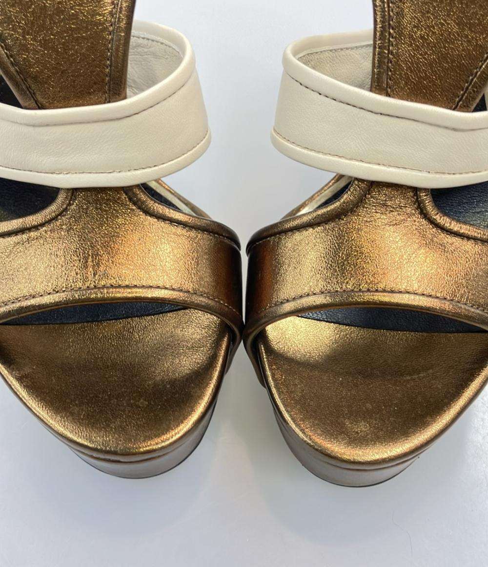 GUCCI レザーストラップサンダル レディース SIZE 36 (23cm) グッチ