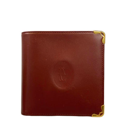 Cartier 二つ折り財布 マスト ドゥ カルティエ メンズ レディース カルティエ