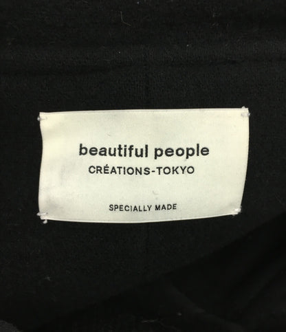 beautiful people ダッフルコート ブラック 1735103015 キッズ SIZE 160 ビューティフルピープル