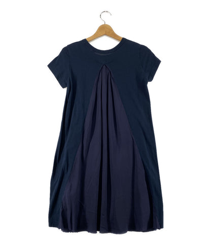 sacai 半袖ワンピース ネイビー 17-03334 レディース SIZE 1 サカイ