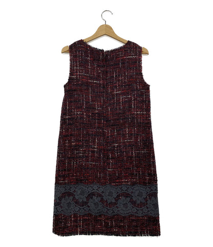 ドルチェアンドガッバーナ ノースリーブワンピース ツイード      レディース SIZE 40  DOLCE ＆ GABBANA