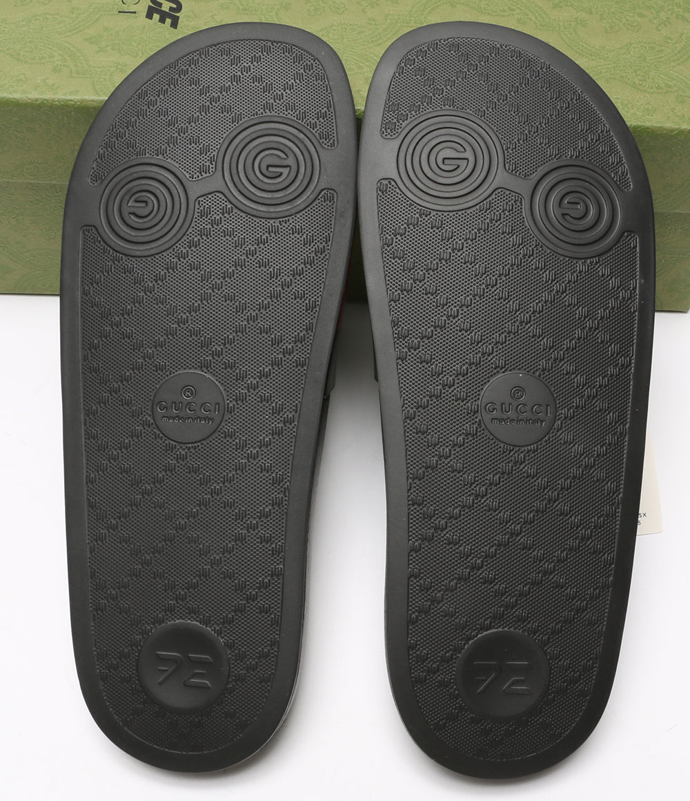 グッチ 美品 サンダル PALACE Logo Web Sandal     723352 メンズ SIZE 38  GUCCI