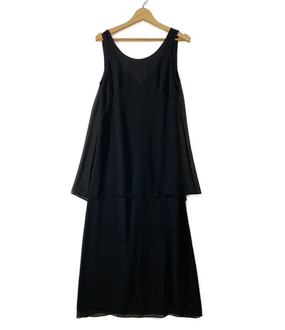 MARELLA シフォンワンピース ブラック レディース SIZE 40 マレーラ