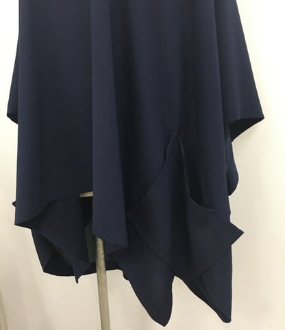 ISSEY MIYAKE 半袖シャツ ネイビー ドルマン 2019SS IL93FT301 レディース SIZE 3 イッセイミヤケ