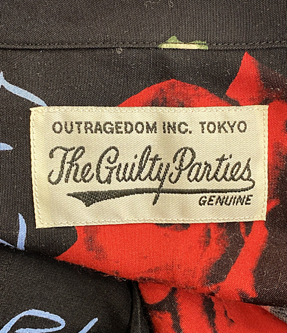 GUILTY PARTIES ギルティーパーティーズ WACKOMARIA 半袖シャツ ローズアロハ 2022SS メンズ SIZE L