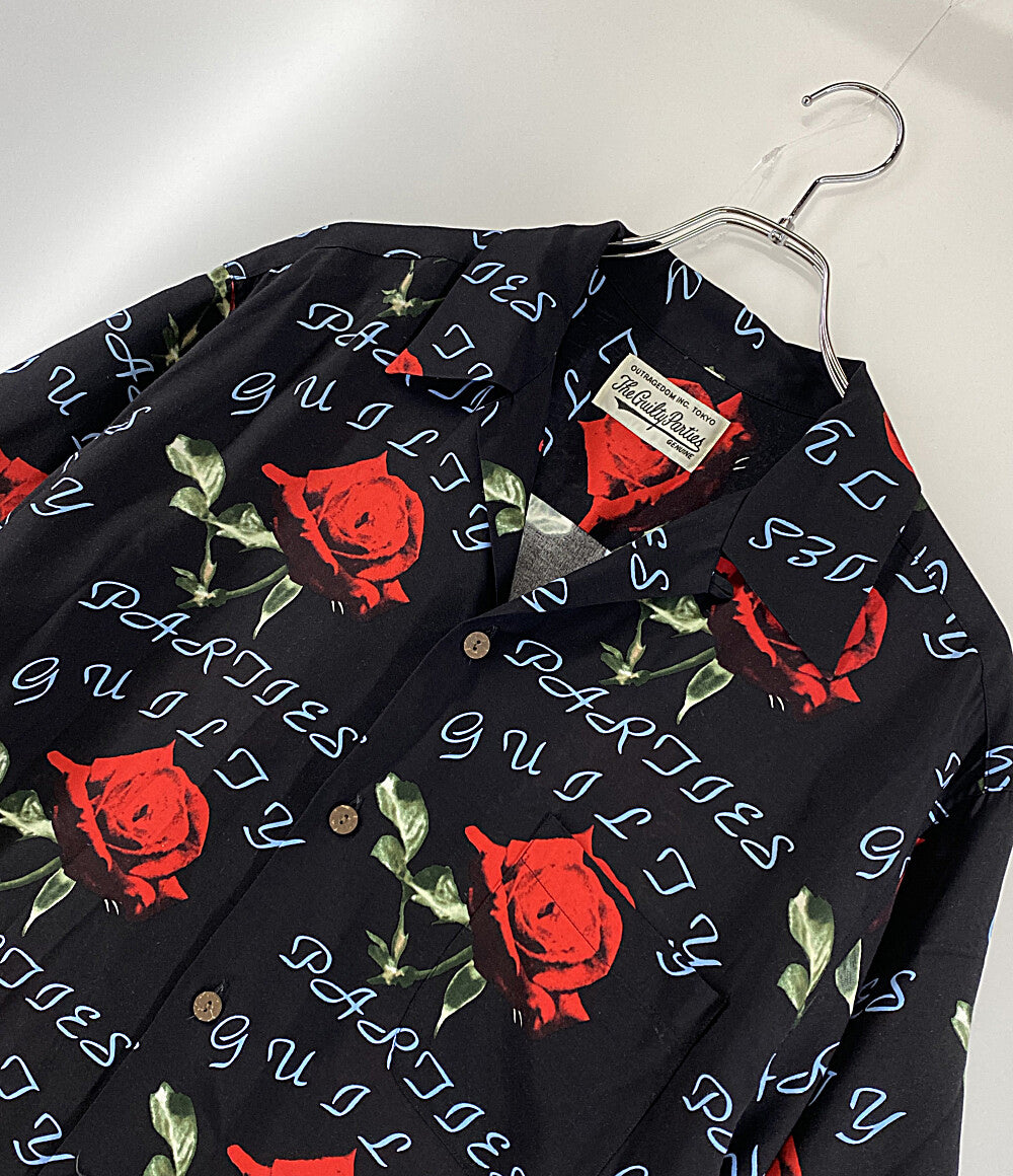 GUILTY PARTIES ギルティーパーティーズ WACKOMARIA 半袖シャツ ローズアロハ 2022SS メンズ SIZE L