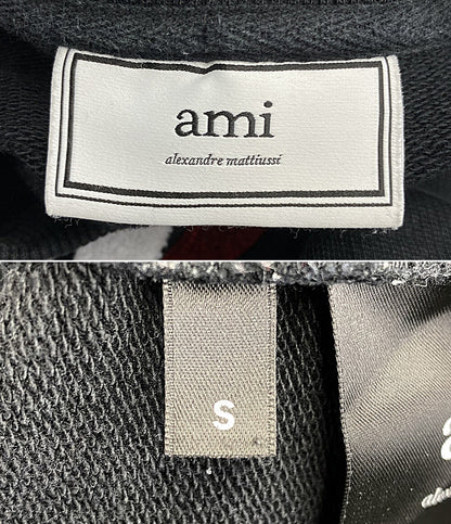 AMI Alexandre Mattiussi アミ アレクサンドル マテュッシ スウェットシャツ ブラック レディース SIZE S