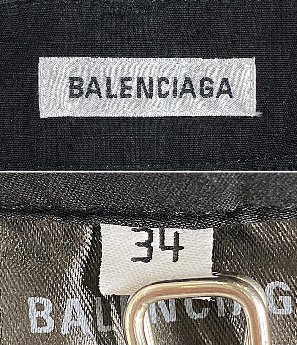 美品 BALENCIAGA リップストップ スカート 2022SS レディース SIZE 34 バレンシアガ