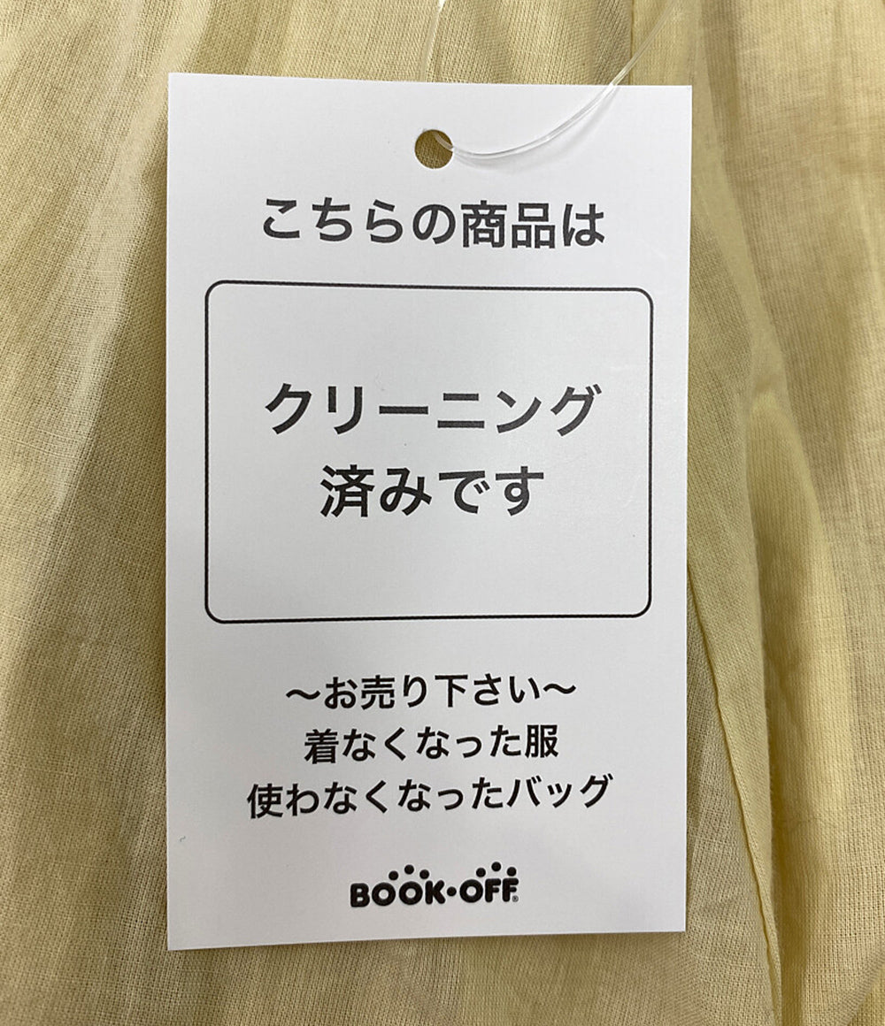 MARIHA ノースリーブワンピース イエロー レディース SIZE 36 マリハ