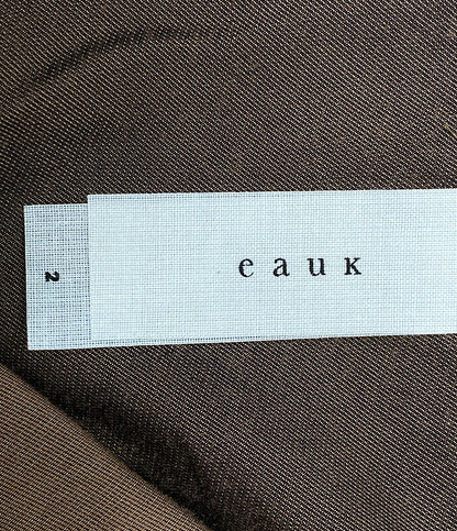 EAUK オーク 長袖シャツ オープンカラー open shirt レディース SIZE 2