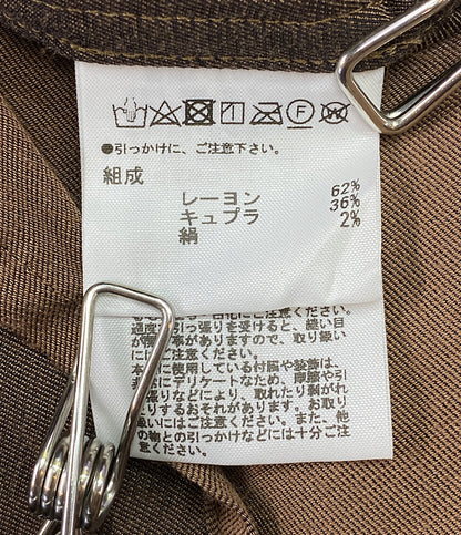 EAUK オーク 長袖シャツ オープンカラー open shirt レディース SIZE 2