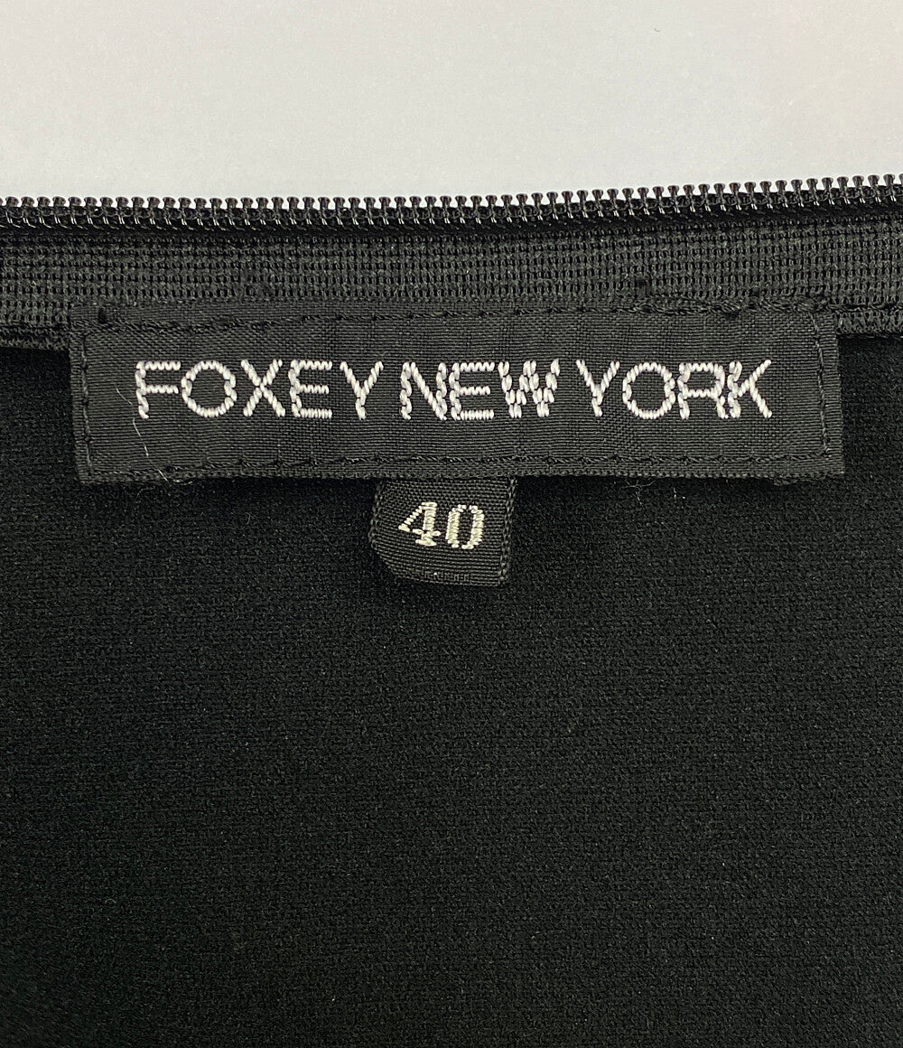 foxey ノースリーブワンピース ブラック レディース SIZE 40 フォクシー