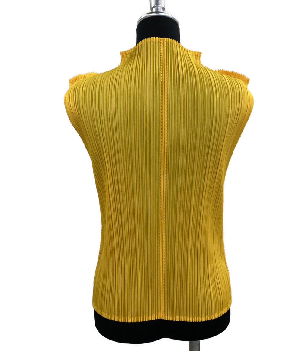 PLEATS PLEASE ノースリーブカットソー PP41-JK121 レディース SIZE 3 プリーツプリーズ