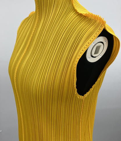 PLEATS PLEASE ノースリーブカットソー PP41-JK121 レディース SIZE 3 プリーツプリーズ