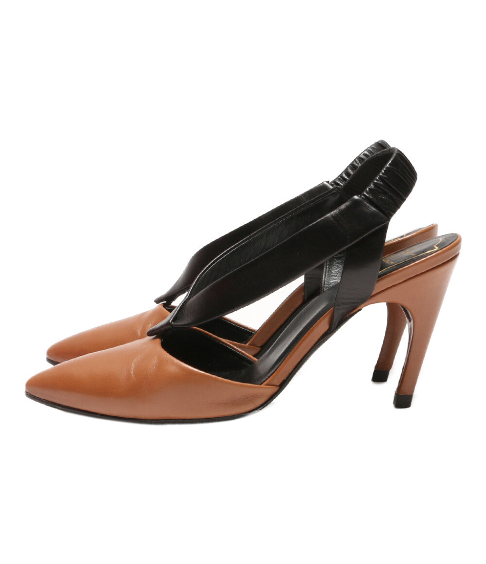 ROGER VIVIER パンプス ブラウン ブラック レディース SIZE 36.5 ロジェヴィヴィエ