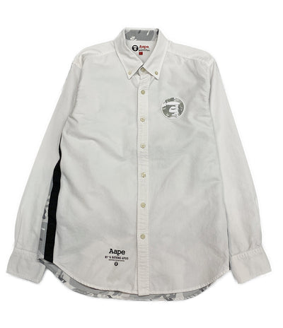 AAPE BY A BATHING APE エーエイプバイアベイシングエイプ 長袖シャツ メンズ SIZE L