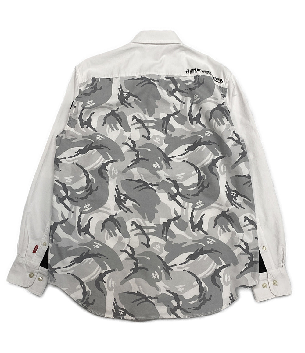 AAPE BY A BATHING APE エーエイプバイアベイシングエイプ 長袖シャツ メンズ SIZE L