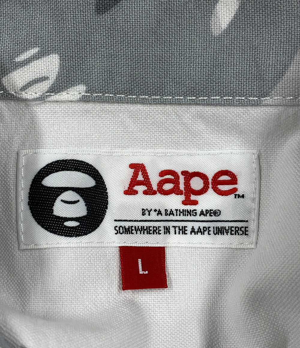 AAPE BY A BATHING APE エーエイプバイアベイシングエイプ 長袖シャツ メンズ SIZE L