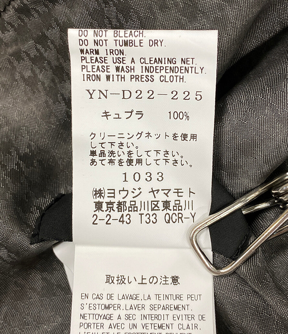 Y’s 半袖シャツドレス HOUNDSTOOTH SHIRT DRESS 2024ss YN-D22-225 レディース SIZE 2 ワイズ