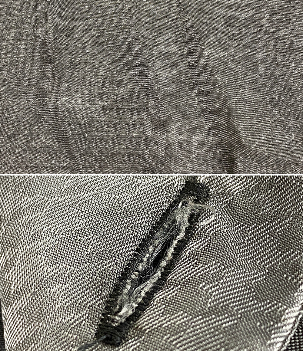 Y’s 半袖シャツドレス HOUNDSTOOTH SHIRT DRESS 2024ss YN-D22-225 レディース SIZE 2 ワイズ