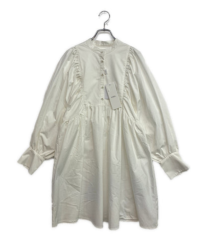 COEL コエル 長袖ワンピース ボリュームスリーブ ホワイト レディース SIZE 38