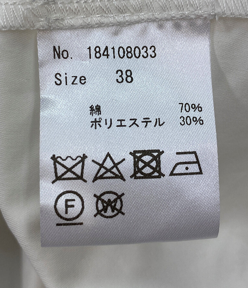 COEL コエル 長袖ワンピース ボリュームスリーブ ホワイト レディース SIZE 38
