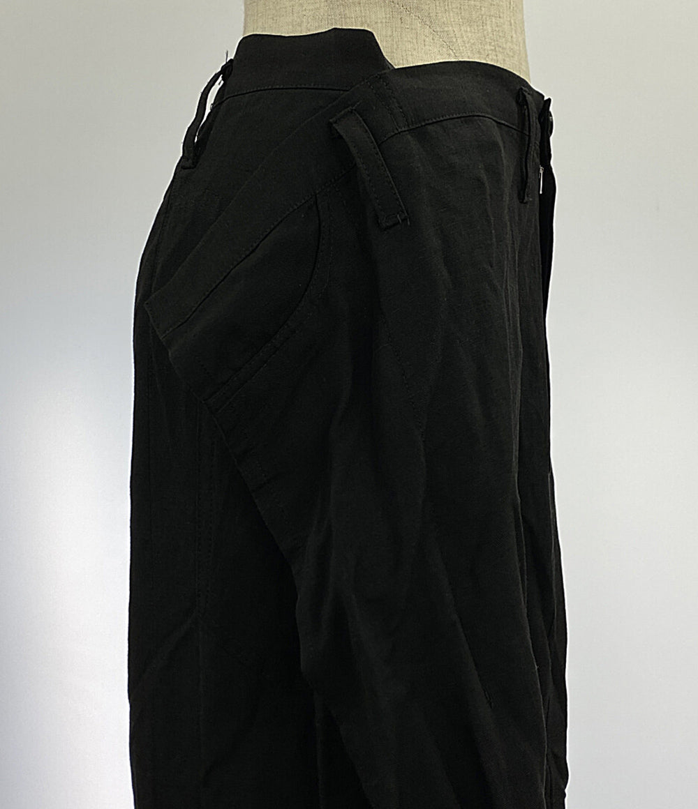 YOHJI YAMAMOTO リネン混 スカート FQ-S10-201 レディース SIZE 2 ヨウジヤマモト