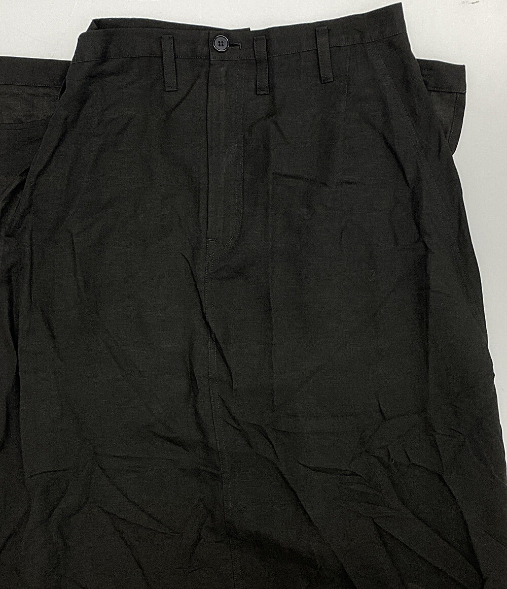 YOHJI YAMAMOTO リネン混 スカート FQ-S10-201 レディース SIZE 2 ヨウジヤマモト