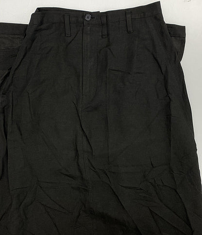 YOHJI YAMAMOTO リネン混 スカート FQ-S10-201 レディース SIZE 2 ヨウジヤマモト
