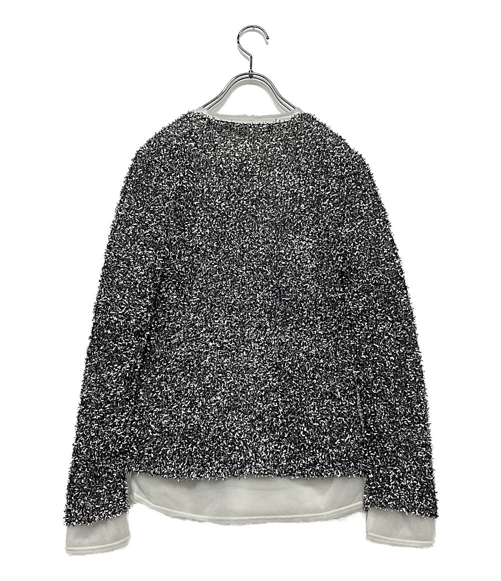 COMME DES GARCON カットソー シルバー レディース SIZE XS コムデギャルソン