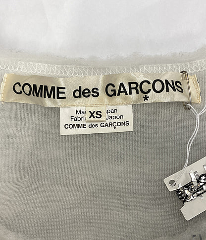 COMME DES GARCON カットソー シルバー レディース SIZE XS コムデギャルソン