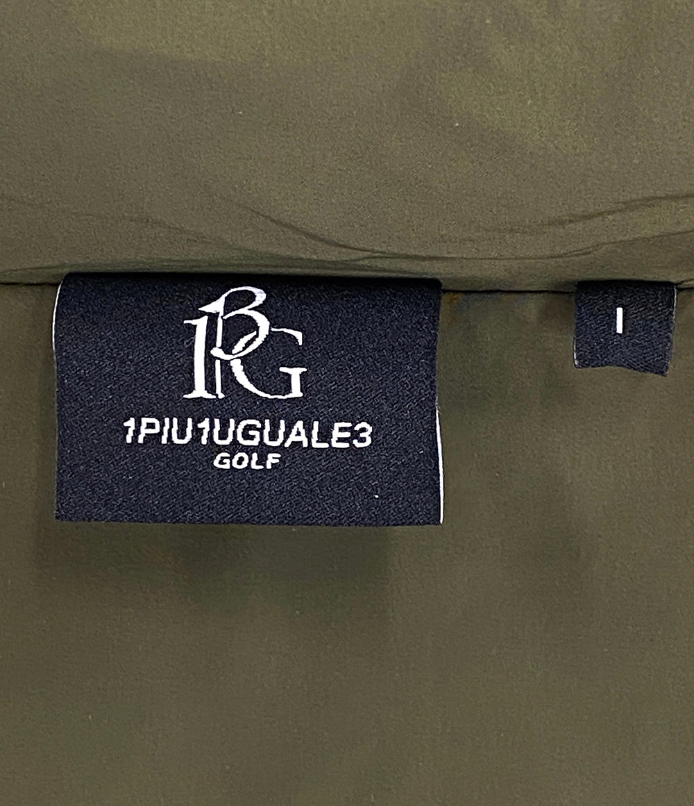 1piu1uguale3 golf ウノピゥウノウグァーレトレ ゴルフ バックロゴジップパーカー レディース SIZE 1