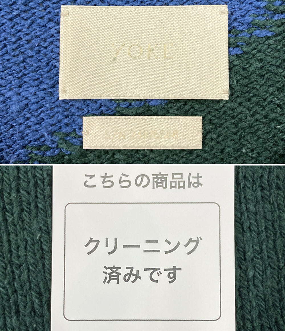 YOKE ヨーク 長袖ニット 2023ss メンズ SIZE 1