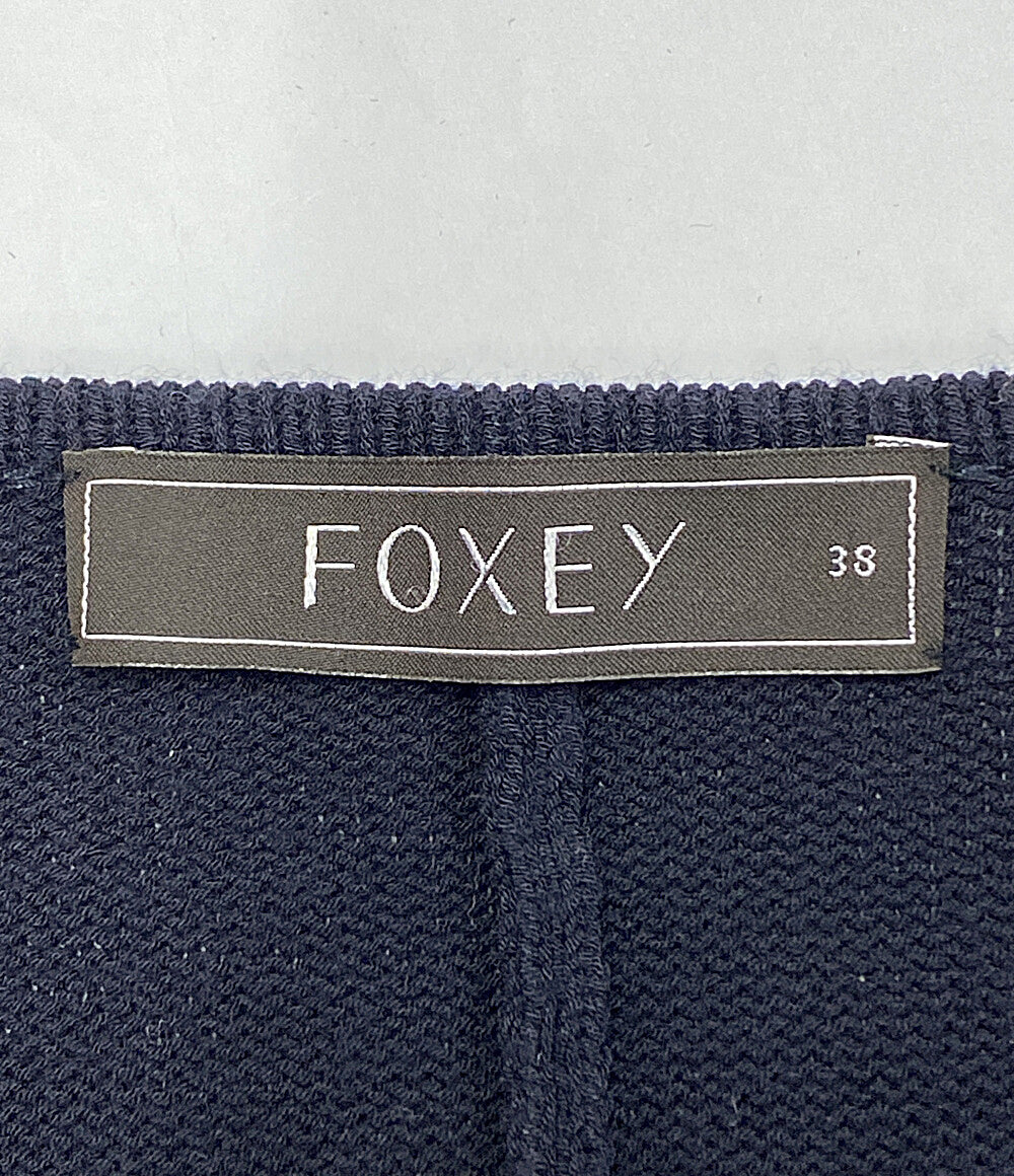foxey カーディガン ブラック 28368 レディース SIZE 38 フォクシー